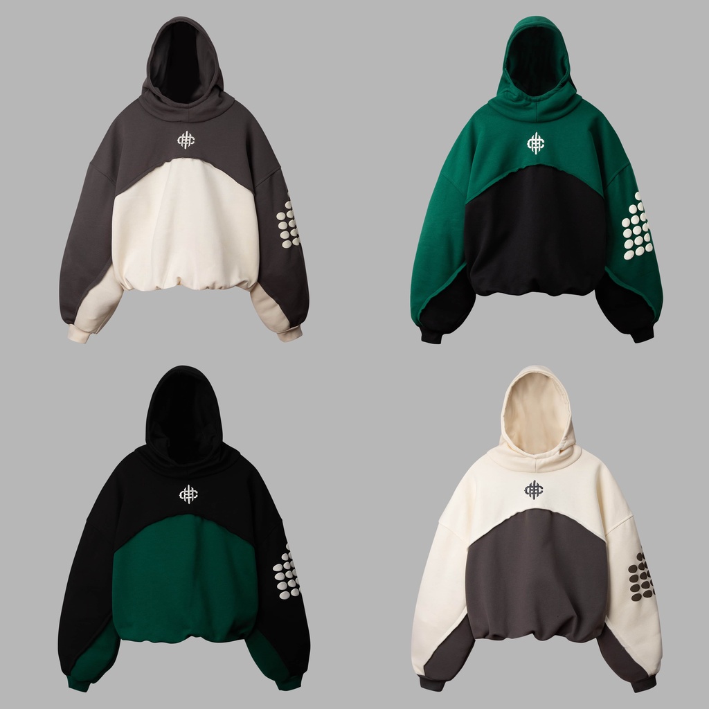 Hoodie Cruehawt Signature/ Boxy CHB01G