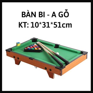 Bàn bida mini/ bia cho trẻ em và người lớn bằng gỗ đa chức năng