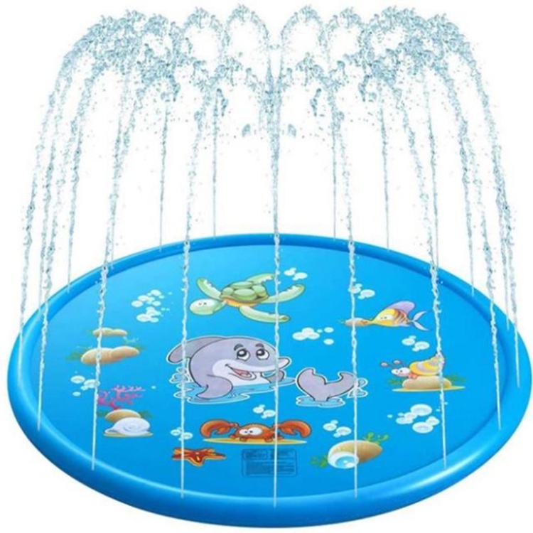 Thảm phao phun nước 170cm/150cm/100cm Bể bơi phao bơi, phao bơi cho bé, bể bơi phao