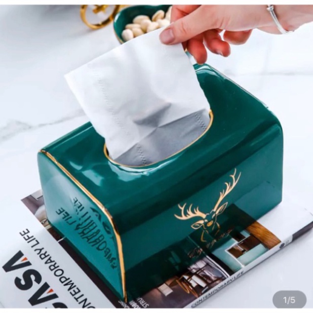 Hộp giấy lục ngọc bảo hàng cao cấp , đồ gia dụng thông minh, tiện ích