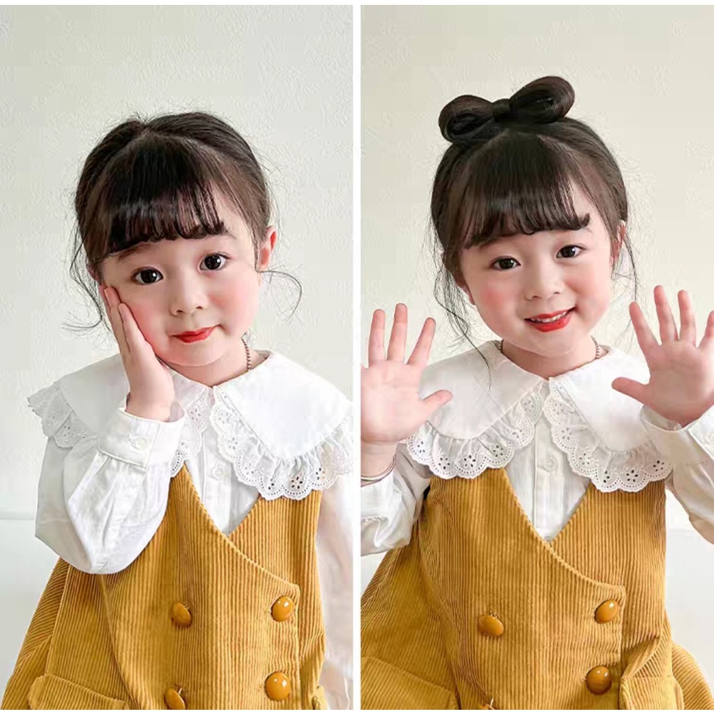 Tóc Giả Nơ Kẹp Dễ Thương Cho Bé Gái MyBaby