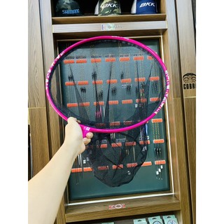 Mặt vợt lỗ to - carbon - 40x38cm