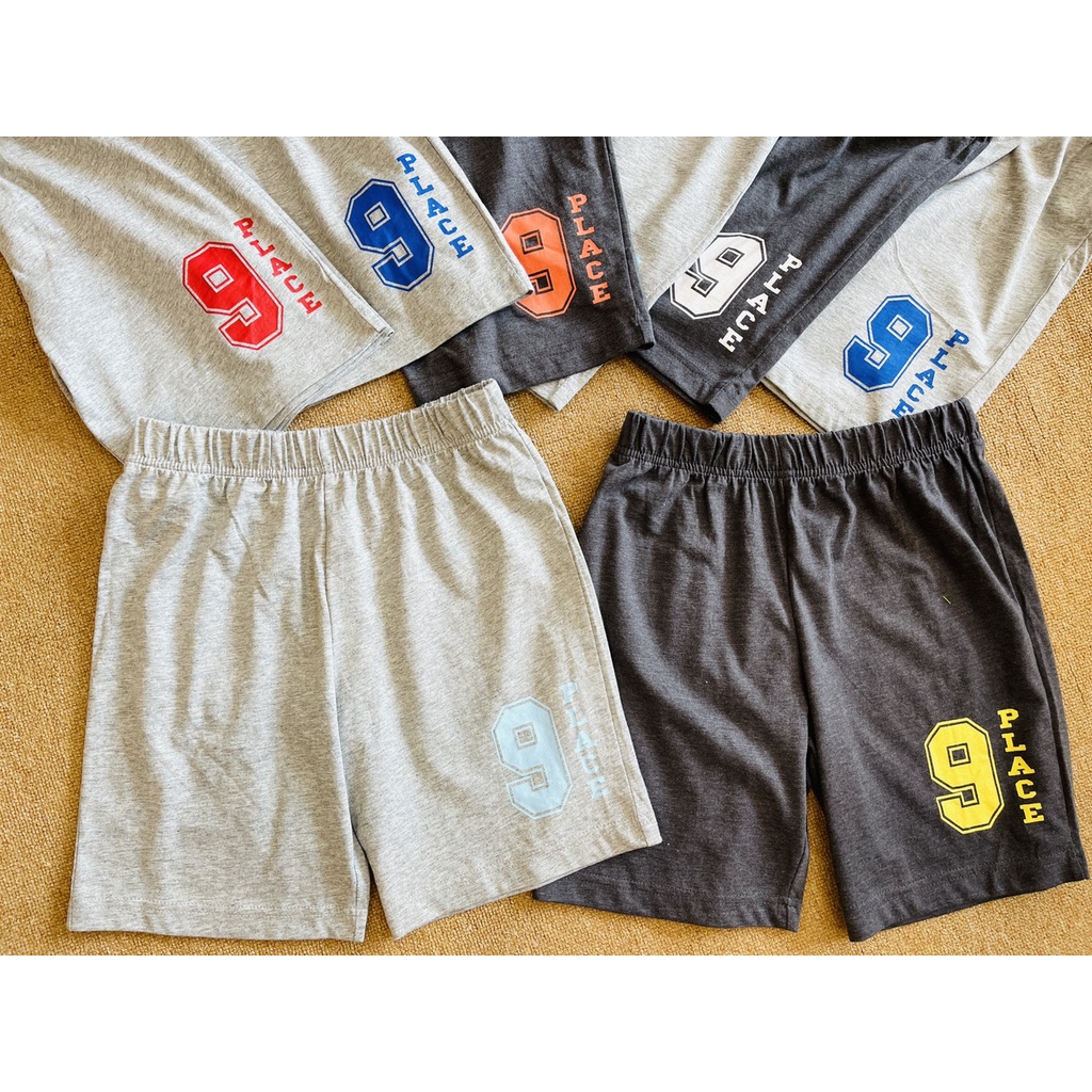 Quần đùi thun cotton bé trai size đại 18-50kg  chất thun xuất dư đanh mịn đẹp