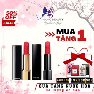 Son Chanel 51 La Bouleversante, Son lì Chanel đỏ tươi chính hãng