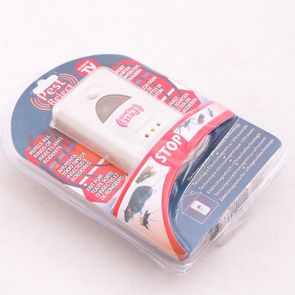 Thiết Bị Đuổi Côn Trùng Pest Reject - Máy Đuổi Chuột Gián Muỗi Ruồi Kiến Mối Thông Minh