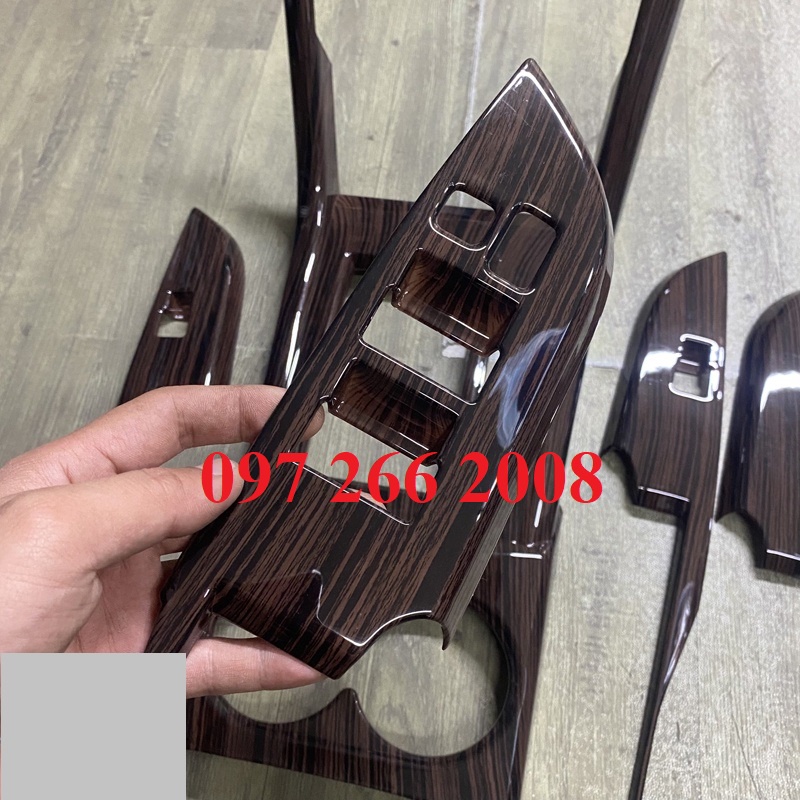 Ốp nội thất xe Xpander 2022- 2023 nhựa ABS VÂN GỖ - có đủ bản Eco và premium