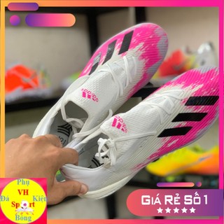 Giày đá bóng sân cỏ nhân tạo adidas x 19.1 tf hồng trắng
