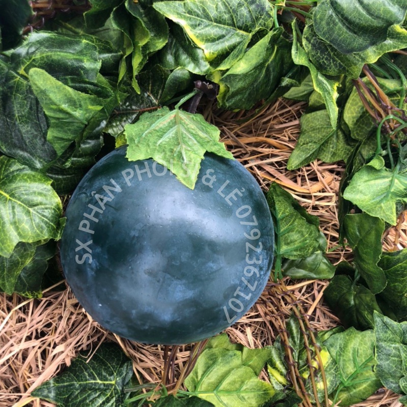 Trái Giả Trái Dưa Hấu Tròn Lớn  mô hình Việt Nam công nghệ Thái Lan GIỐNG THẬT 99%-Trang trí nhà cửa