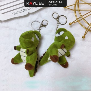 Móc Khóa Khủng Long Nhồi Bông Treo Balo Túi Xách Thời Trang KAYLEE