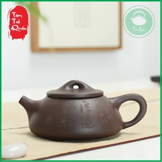 Ấm tử sa thạch biều tử nê Đức Hóa 185ml