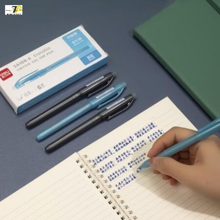 Bút gel tẩy xóa được Deli SA108 Ngòi 0.5mm Có nắp đậy