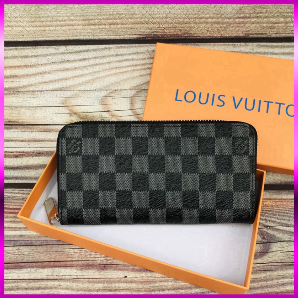 Ví cầm tay nam cao cấp giá rẻ - Ví dài khóa kéo nhiều ngăn tiện dụng V10