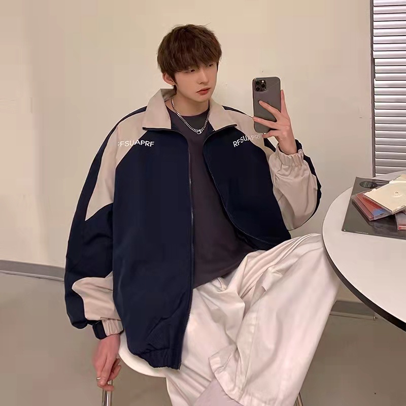 Áo Khoác Dù 2 Lớp BN FASHION Áo Khoác Nhẹ Phong Cách Hoàn Quốc Nam Nữ Mặt Được Áo Thiêu Chữ RESUAPR Có Dây Kéo Túi .