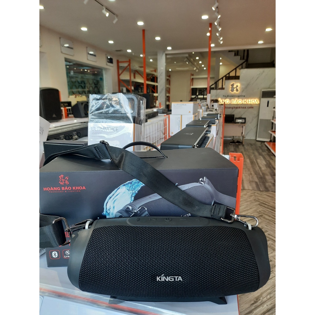 H1 Loa Bluetooth Kingta -Loa 30W kiêm sạc dự phòng -Kháng Nước Tiêu Chuẩn Water IPX7