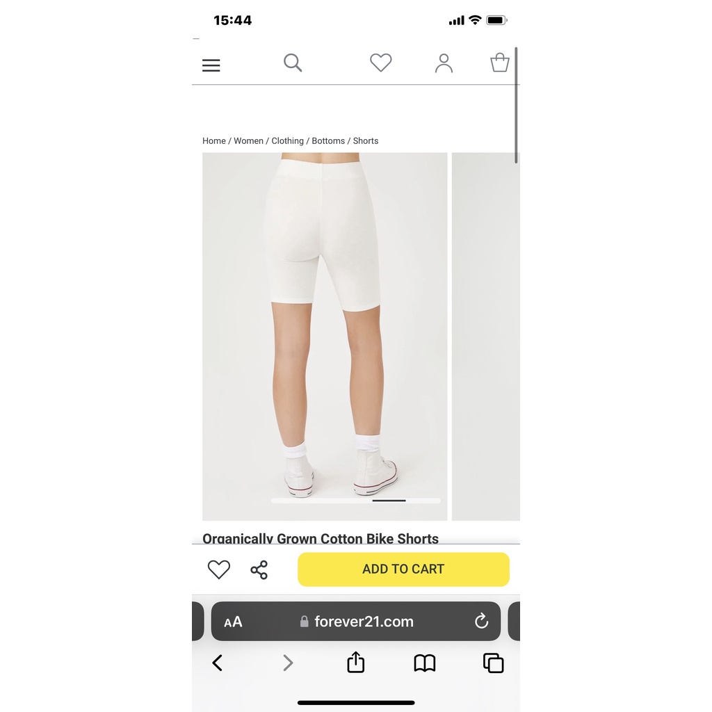 Quần legging thun biker Nữ cotton 4c co giãn Forever21 co 8mau vnxk