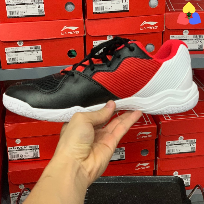 Giày Cầu Lông Lining AYTS016 Chính Hãng Bền Đẹp Cày Sân Bê Tông Giá Khuyến Mãi