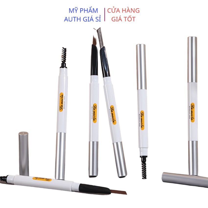 Bút chì kẻ chân mày Lameila 804,chì kẻ mày lâu trôi,không thấm nước,bền màu,tạo khuôn mày sắc nét,kháng ẩm