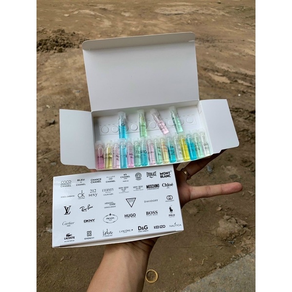Set 20 nuoc hoa mini siêu thơm lưu hương