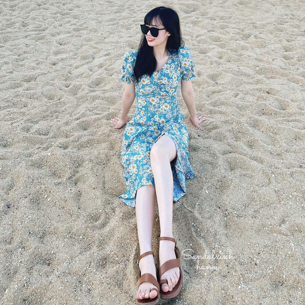 Sandal Quai Hậu Basic đi học, đi chơi đi biển H03