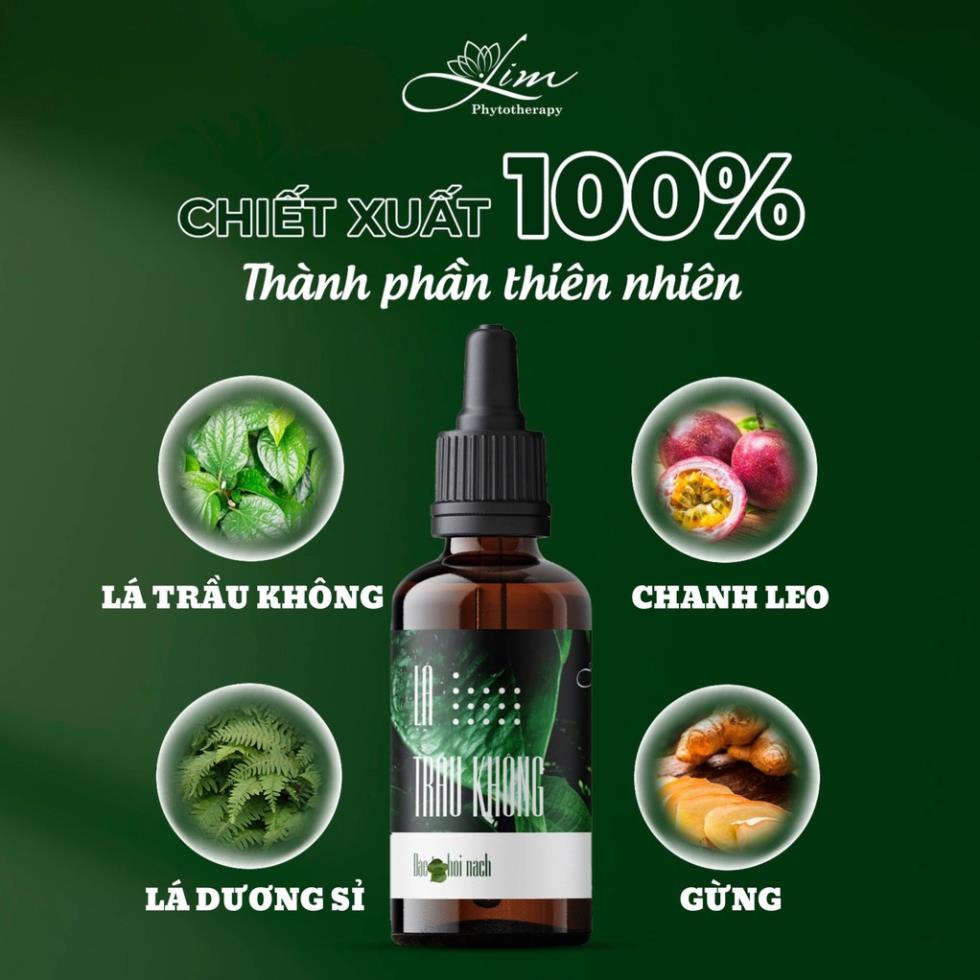 Serum Khử Mùi Hôi Nách Lá Trầu Không LIM - Khử Hôi Nách Hôi Chân , Cơ Thể , Giảm Thâm Nách , Giảm Mồ Hôi