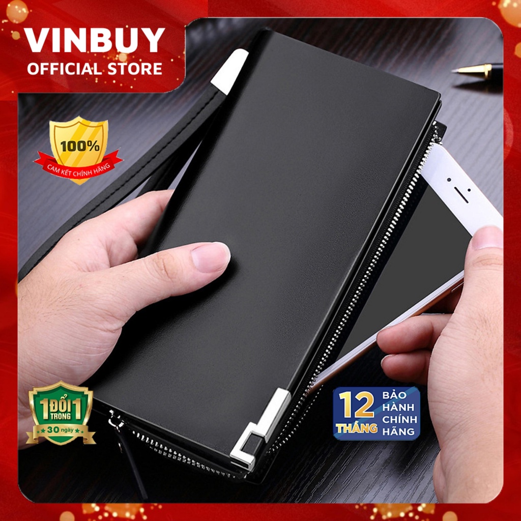 Ví Nam, Nữ Cầm Tay Cao Cấp VinBuy – Bóp Nam, Nữ Kiểu Dáng Sang Trọng Cao Cấp Dành Cho Doanh Nhân - VinBuy