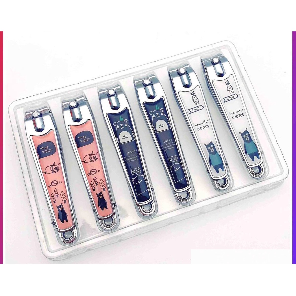 Bấm Móng Tay XMD sắc bén hàng nội địa Trung hình cute màu giao ngẫu nhiên