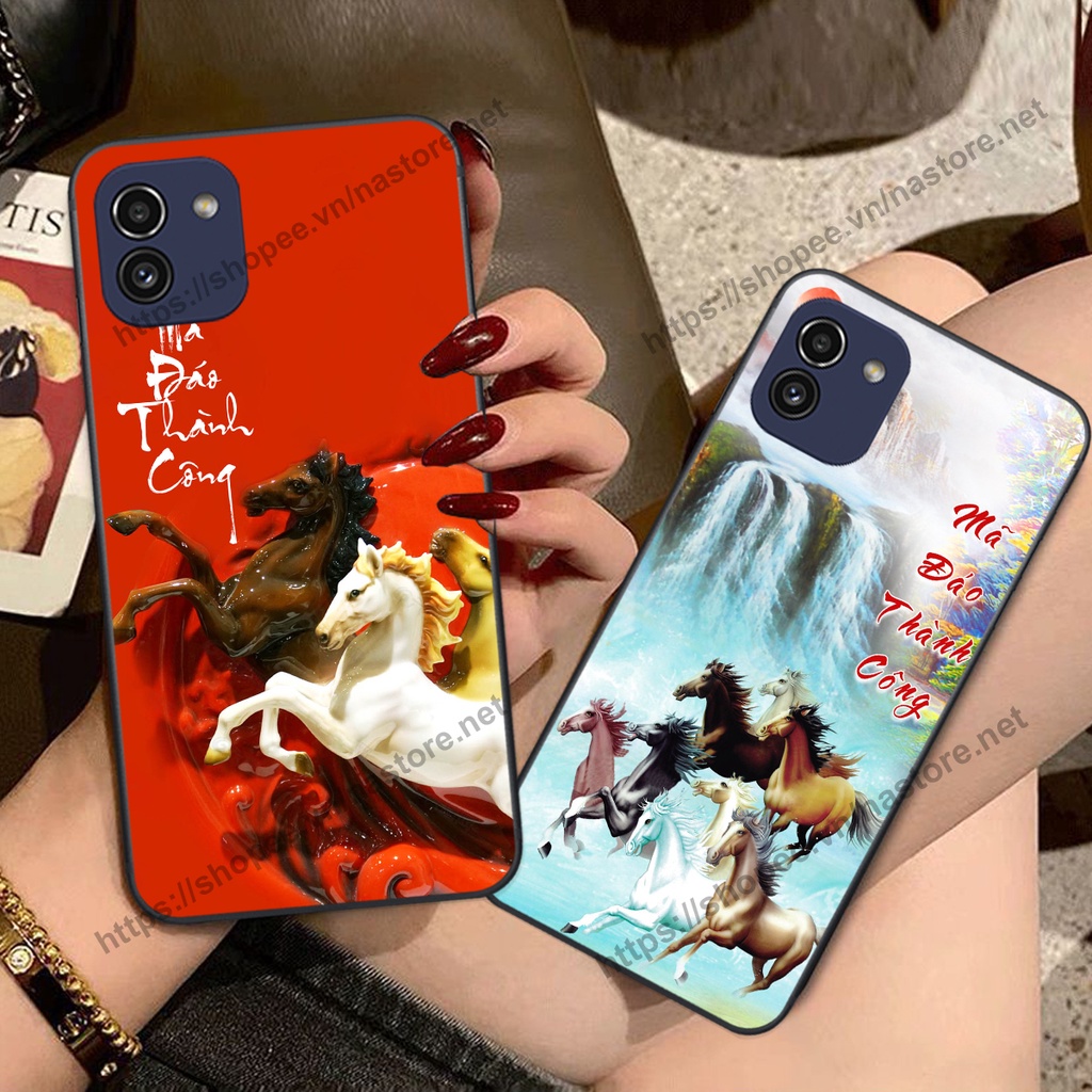Ốp lưng Samsung A03 / A03 Core thư pháp TÀI LỘC, TÂM AN, CHA MẸ ĐẸP Ý NGHĨA GIÁ RẺ