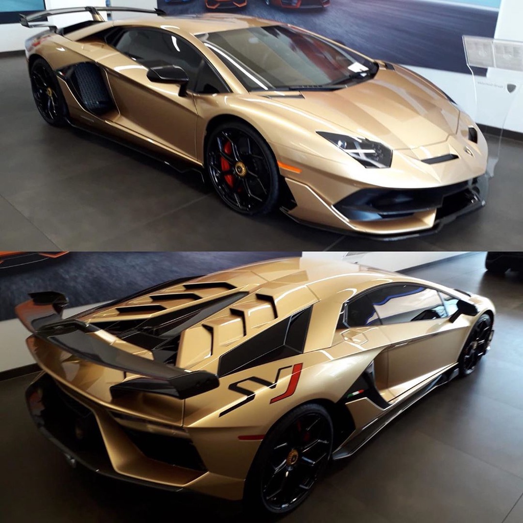 Siêu xe Tomica Lamborghini Aventador LP 770-4 SVJ bản đặc biệt (vàng gold) xe còn hộp cực đẹp