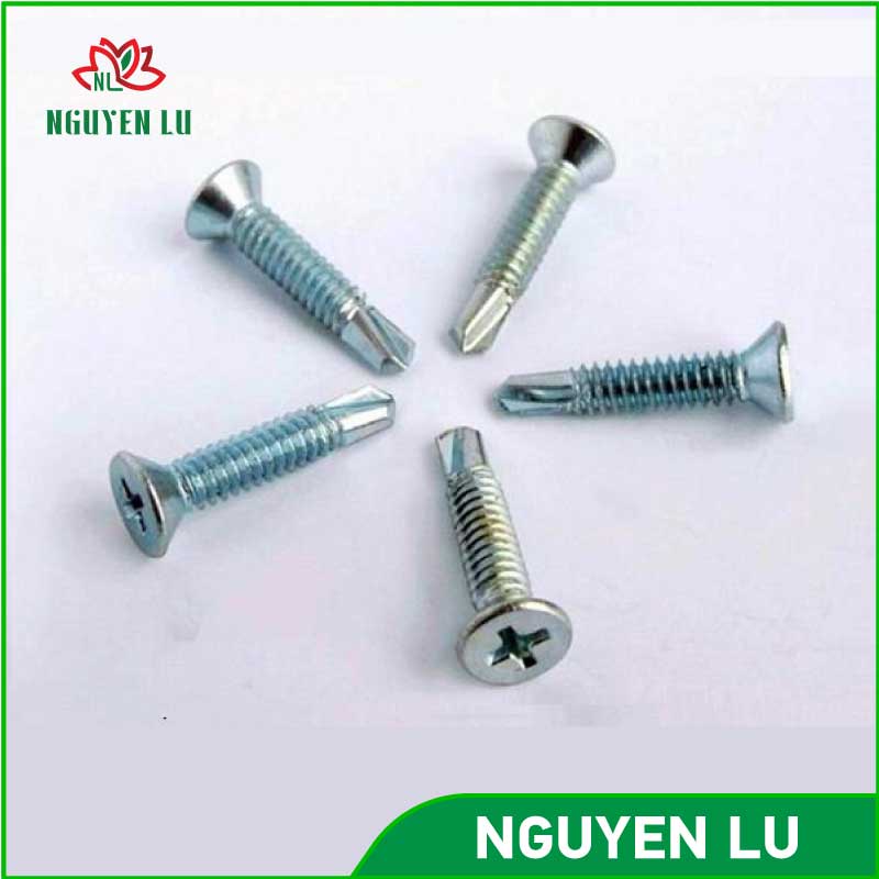 Vít tự khoan các loại (Vít cấy), loại chìm - Hàng chất lượng