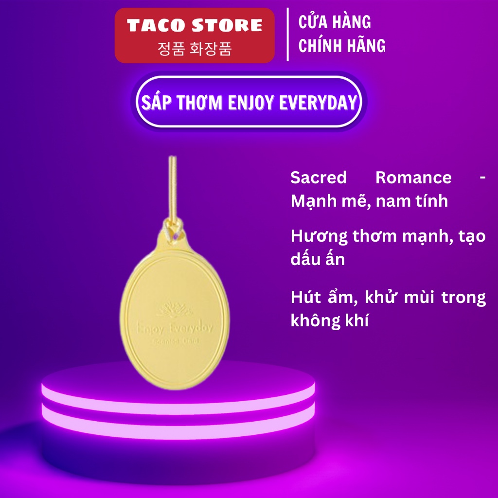 Sáp Thơm Treo Enjoy Everyday Scented Card Treo Tủ Quần Áo, Ô Tô
