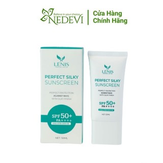 Kem chống nắng phổ rộng Perfect silky sunscreen Lenis