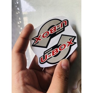 Tem Logo Ubox Thái Thường “ Dành Cho Mọi Loại Xe “