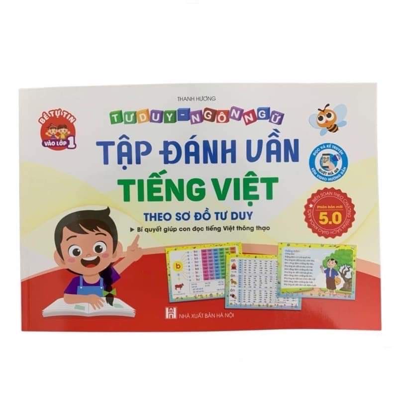Sách- tập đánh vần tiếng việt 5.0 - Phiên bản đặc biệt âm thanh 5.0