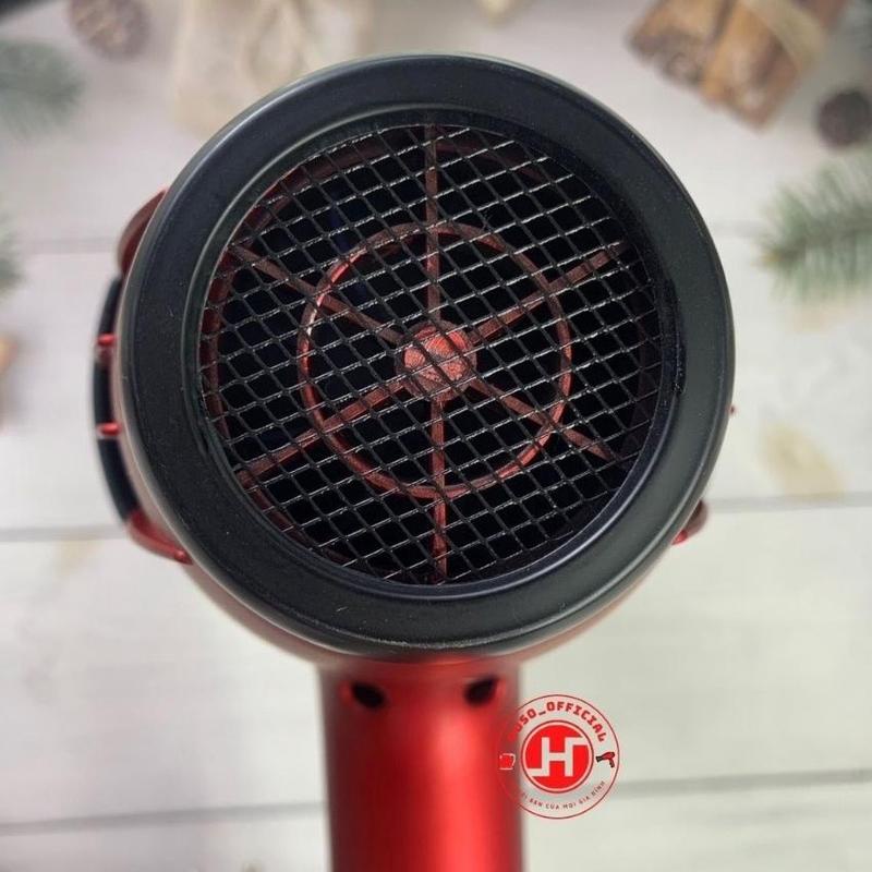 Máy sấy tóc công suất lớn 5000W, máy sấy tóc 2 chiều nóng lạnh có ánh sáng xanh dây dài 2m chuyên dùng cho salon