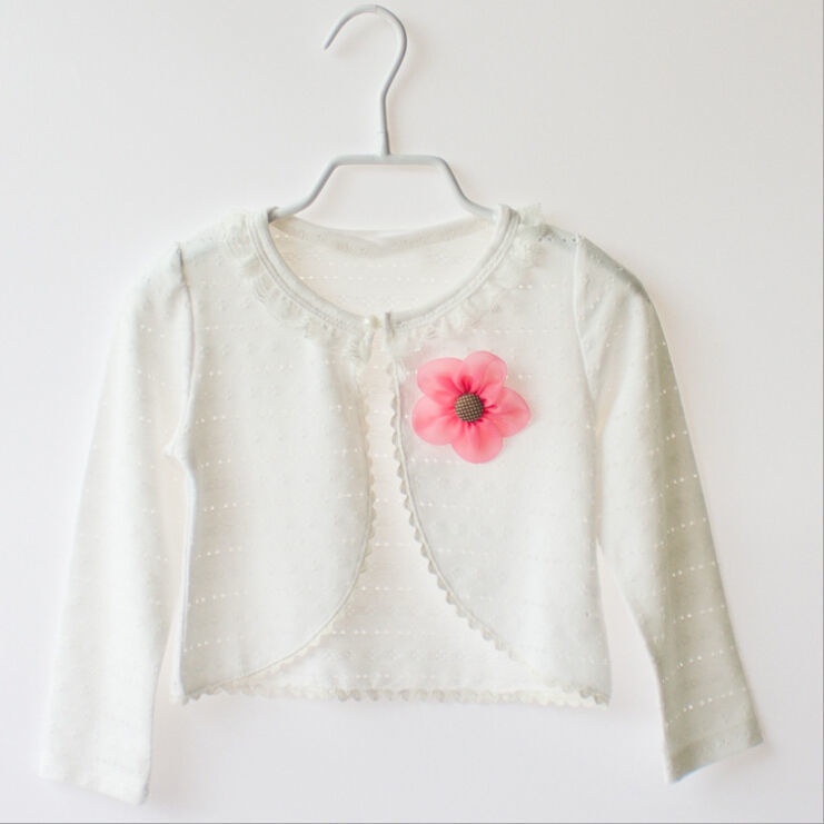 Áo Khoác Cardigan Tay Dài Phối Ren Phong Cách Hàn Quốc Thời Trang Mùa Thu 2021 Cho Bé Gái#3.8