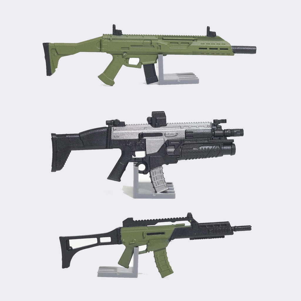 Mô hình phụ kiện vũ khí tỷ lệ 1/12 cho figures Combo_02