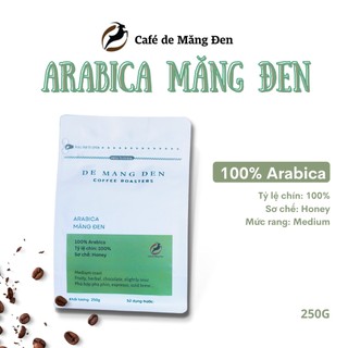 Cà phê arabica măng đen rang mộc - 250g - cafe de măng đen