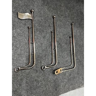 Cột cờ inox gắn trang trí các loại xe