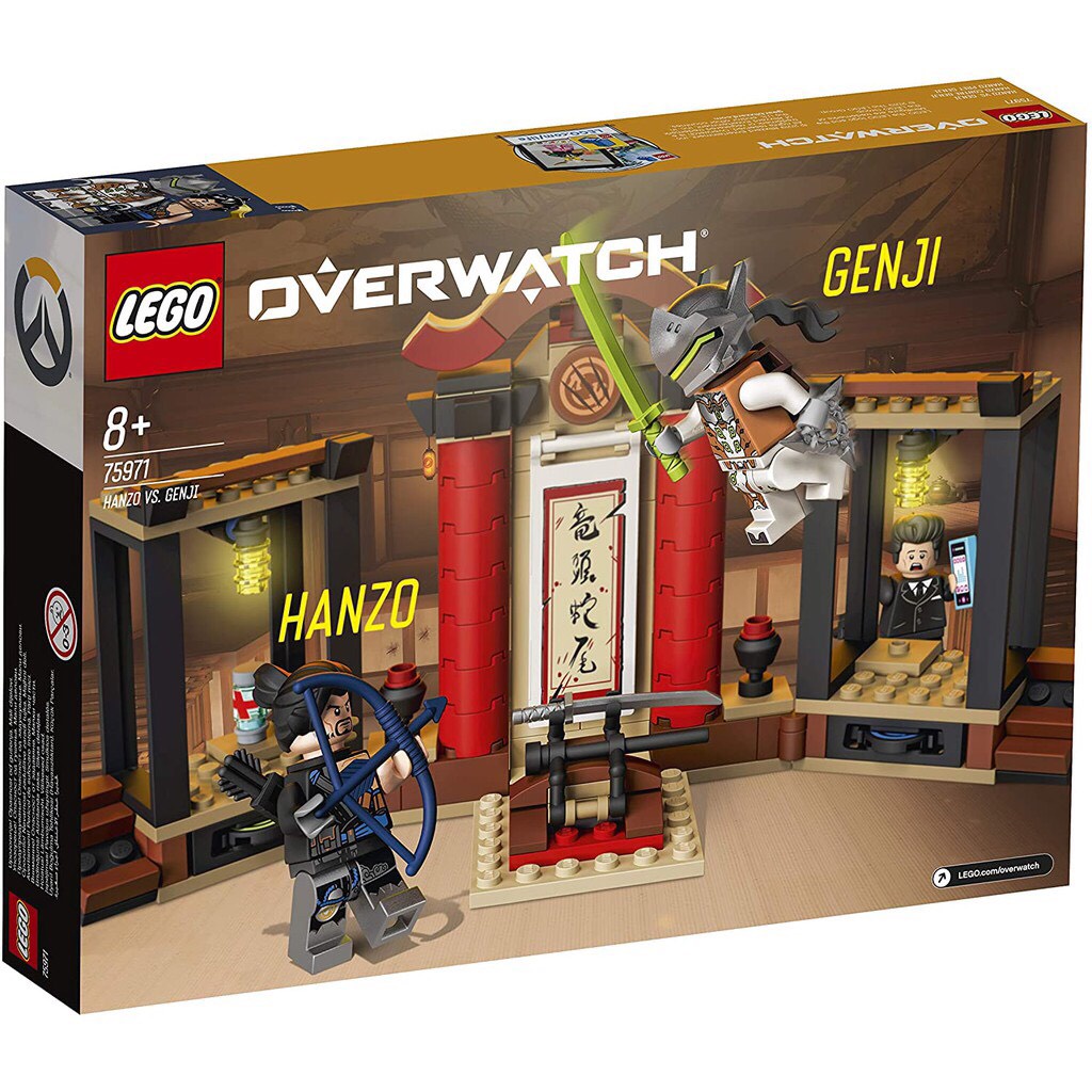 LEGO Overwatch Hanzo vs. Genji 75971 - Trận chiến Hanzo và Genji trong game Overwatch