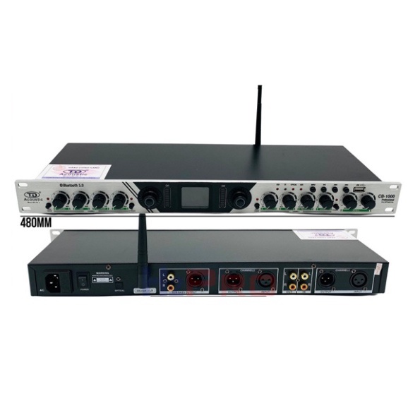 Nâng tiếng karaoke, Nâng tiếng TD Acoustic CB-1000 cao cấp, Bluetooth-Optical-USB-Chỉnh Âm Hay