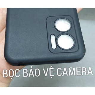 [Redmi Note 11E/11E Pro] Ốp lưng silicon dẻo đen cao cấp Henyou