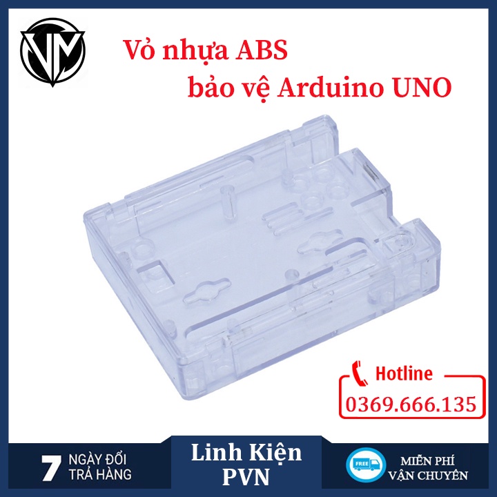 Vỏ nhựa ABS bảo vệ Arduino UNO R3