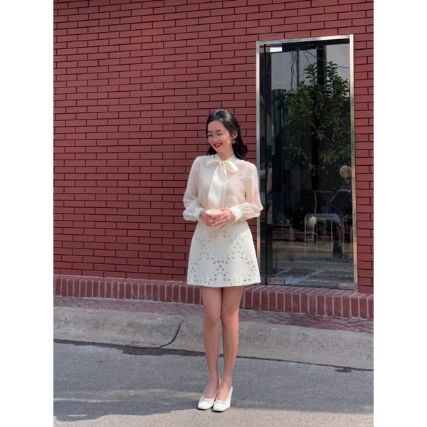 Chân váy ren mini chữ A HUONG BOUTIQUE -HBZ452