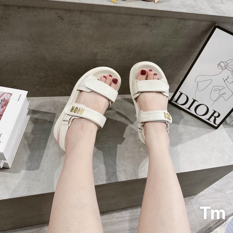 Dép sandal dán quai ngang bản 2 kiểu