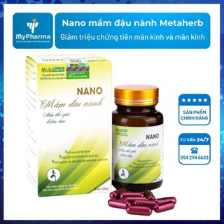 Nano mầm đậu nành metaherb giá sốc date ngắn