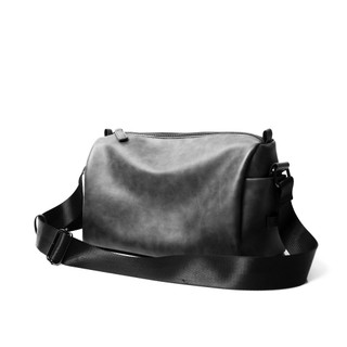 Túi đeo chéo amos nam nữ da pu cao cấp , sz 27x11x15cm , túi trống đeo chéo đựng ipad - lulaman
