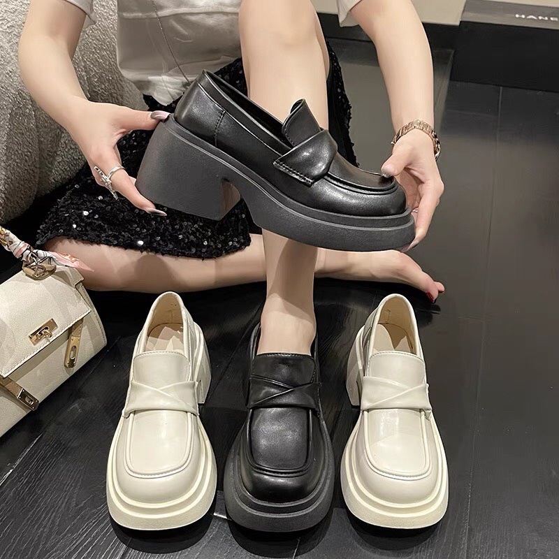 GIÀY LOLITA ĐẾ CAO 7CM CAO CẤP HANA CHẤT DA ĐẸP