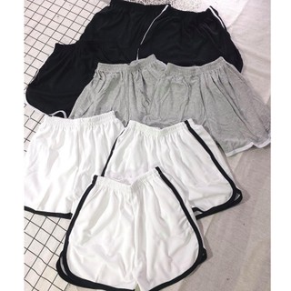 Quần short nữ cotton CHIPXINHXK dáng thể thao viền đùi
