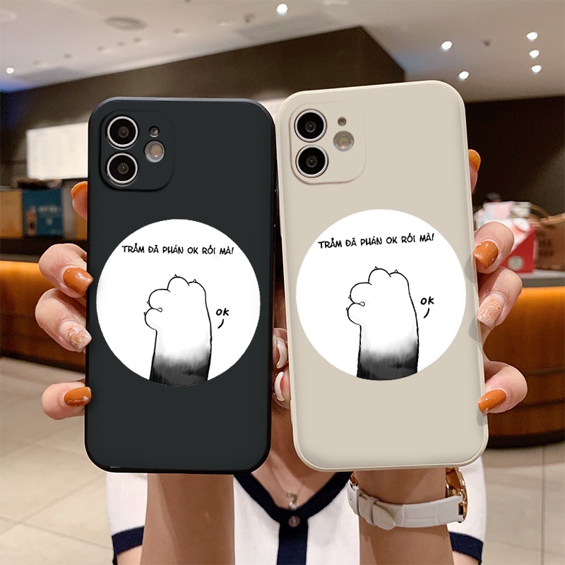 Ốp Iphone viền vuông Trẫm đã phán rồi mà cực hài hước cho iphone 6/7/8Plus X XS xr xsmax 11/12/13/14pro promax e5185