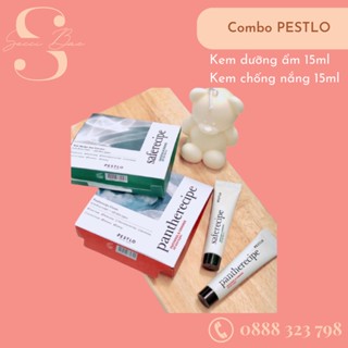 kem dưỡng 15ml + kem chống nắng bản vật lý 15ml Pestlo